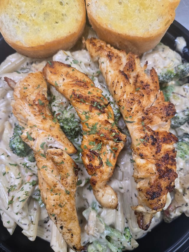 Cajun Pasta Alfredo.