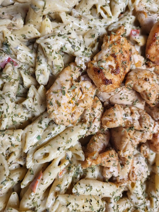 Cajun Pasta Alfredo.