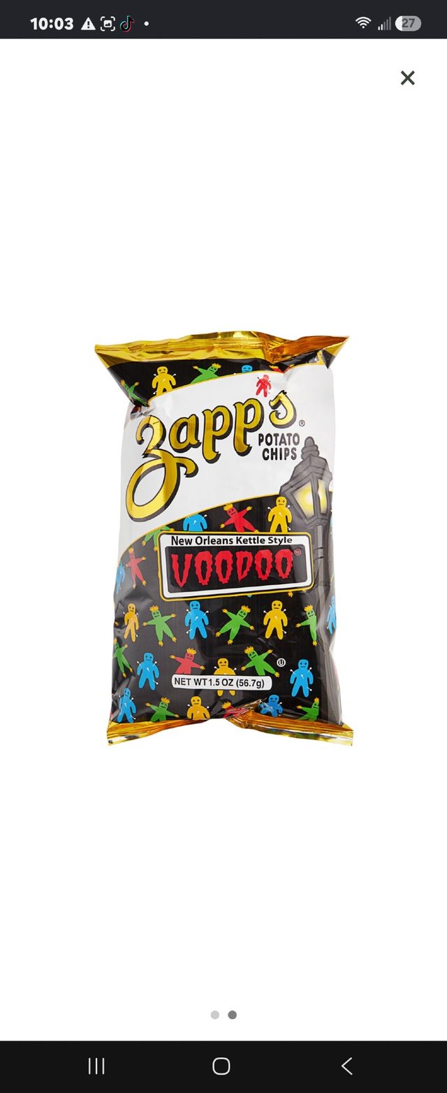 Zapp's Voodoo Chips.