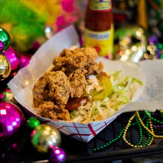 Half Oyster Po'Boy
