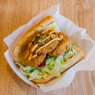 Fried Green Tomatoes Po'Boy Whole